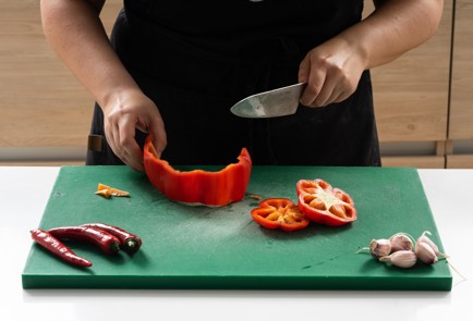 Фото шага рецепта Помидоры на зиму с сюрпризом 139614 шаг 1  