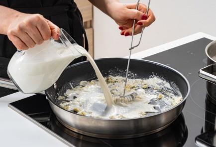 Фото шага рецепта Постная паста альфредо с сейтаном 176035 шаг 6  