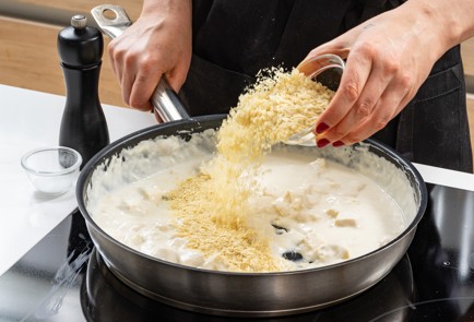 Фото шага рецепта Постная паста альфредо с сейтаном 176035 шаг 8  