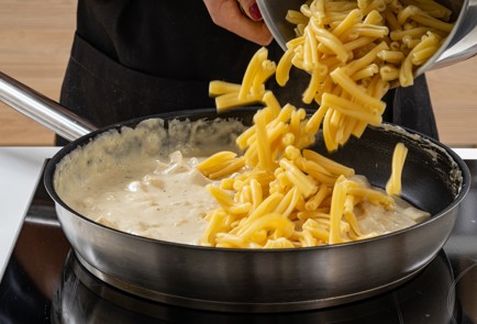 Фото шага рецепта Постная паста альфредо с сейтаном 176035 шаг 9  