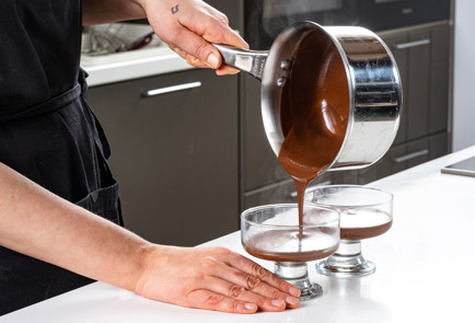 Фото шага рецепта Постная шоколадная панакота 191375 шаг 6  