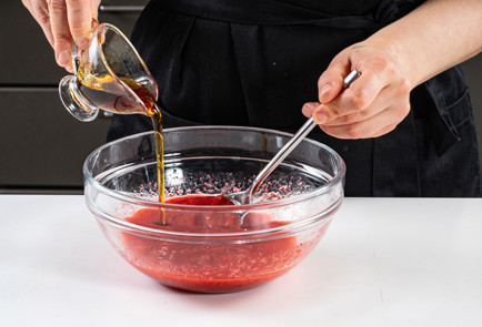 Фото шага рецепта Постная ягодная панакота 191406 шаг 7  