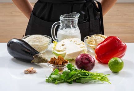 Фото шага рецепта Постное карри с сейтаном 176031 шаг 1  