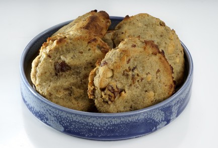 Фото шага рецепта Постное печенье с бананами и финиками 173310 шаг 11  