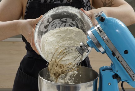 Фото шага рецепта Постное печенье с шоколадом 163308 шаг 5  