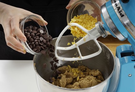 Фото шага рецепта Постное печенье с шоколадом 163308 шаг 7  