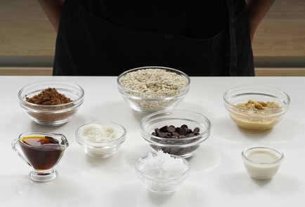 Фото шага рецепта Постное шоколадное печенье без выпечки 173311 шаг 1  