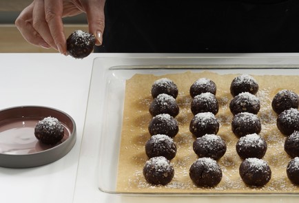 Фото шага рецепта Постное шоколадное печенье без выпечки 173311 шаг 9  