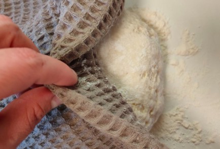 Фото шага рецепта Постное тесто на рассоле 188839 шаг 9  