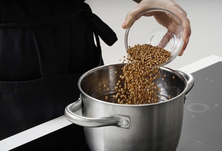 Фото шага рецепта Постные блины с сытной грибной начинкой 173363 шаг 8  