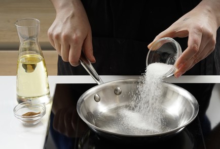 Фото шага рецепта Постные блины со сладкой начинкой 173365 шаг 9  