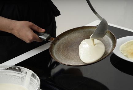 Фото шага рецепта Постные блины 173362 шаг 8  