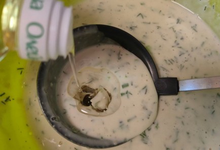 Фото шага рецепта Постные лепешки с луком и укропом 188921 шаг 11  