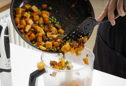 Фото шага рецепта Постные пельмени с тыквой и кедровыми орешками 173373 шаг 7  