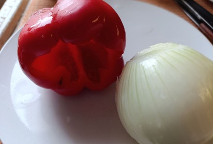 Фото шага рецепта Постные щи с молодым горошком 190874 шаг 3  