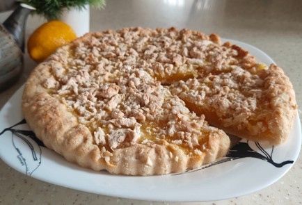 Фото шага рецепта Постный апельсиновый пирог 191594 шаг 15  