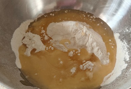 Фото шага рецепта Постный апельсиновый пирог 191594 шаг 3  