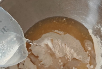 Фото шага рецепта Постный апельсиновый пирог 191594 шаг 4  