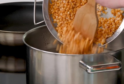 Фото шага рецепта Постный гороховый суп 152074 шаг 4  