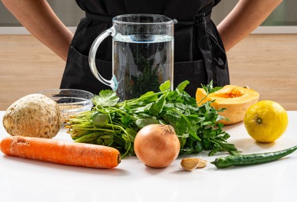 Фото шага рецепта Постный гречневый суп 188586 шаг 1  