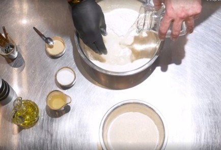 Фото шага рецепта Постное хачапури со шпинатом и зеленью 140802 шаг 2