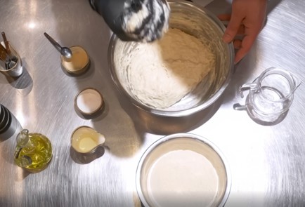 Фото шага рецепта Постное хачапури со шпинатом и зеленью 140802 шаг 3