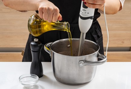 Фото шага рецепта Постный кремсуп из красной фасоли 176118 шаг 9  