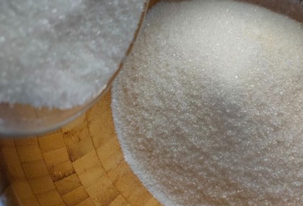 Фото шага рецепта Постный манник с ягодами 191527 шаг 4