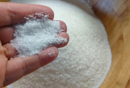 Фото шага рецепта Постный манник с ягодами 191527 шаг 5