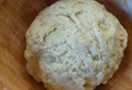 Фото шага рецепта Постный пирог с помидорами и луком 191503 шаг 13