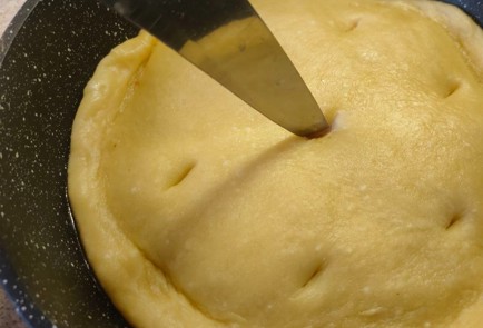 Фото шага рецепта Постный пирог с помидорами и луком 191503 шаг 23