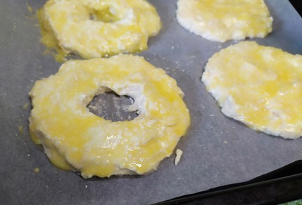 Фото шага рецепта ППбейгл с красной рыбой и творожным сыром 188043 шаг 8  