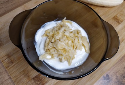 Фото шага рецепта ППпирожное с бананом и апельсином 188989 шаг 4  