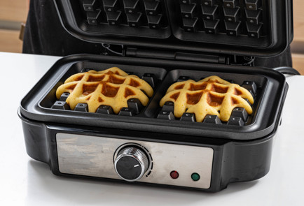 Фото шага рецепта ППвафли без глютена 189721 шаг 8  