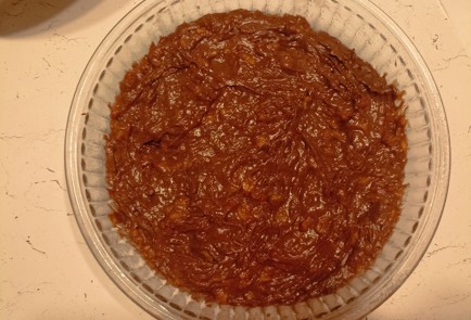 Фото шага рецепта Простой брауни с бананом 191494 шаг 16  