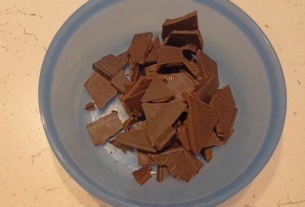 Фото шага рецепта Простой брауни с бананом 191494 шаг 19  