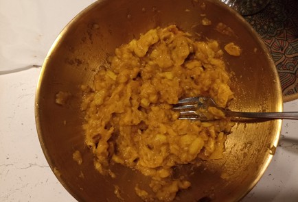 Фото шага рецепта Простой брауни с бананом 191494 шаг 2  