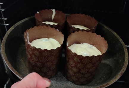 Фото шага рецепта Простой кулич из готовой смеси 176226 шаг 16