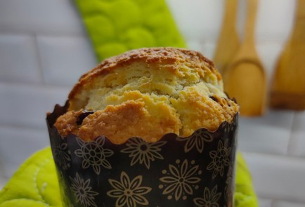 Фото шага рецепта Простой кулич из готовой смеси 176226 шаг 17