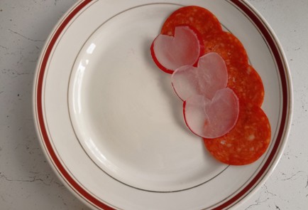 Фото шага рецепта Простой романтический завтрак к 14 февраля 191273 шаг 6