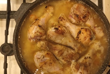 Фото шага рецепта Простой ужин рис с куриными ножками 190995 шаг 11