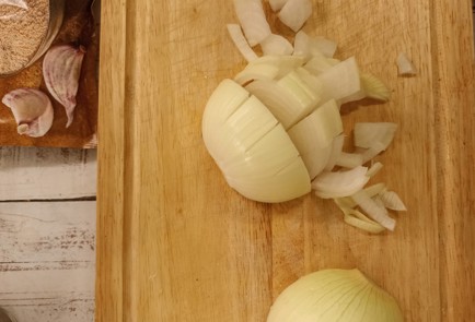 Фото шага рецепта Простой ужин рис с куриными ножками 190995 шаг 3