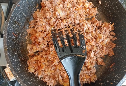 Фото шага рецепта Простой ужин 190996 шаг 10  