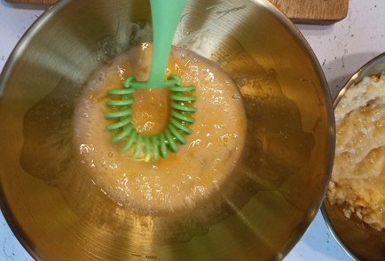 Фото шага рецепта Простые блины на кефире 191322 шаг 3