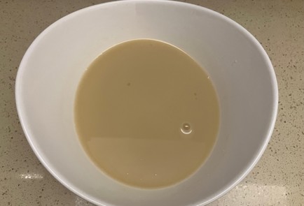 Фото шага рецепта Протеиновое желе с нектаринами 189991 шаг 5  