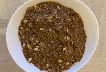 Фото шага рецепта Протеиновые корзиночки с кедровыми орехами 189997 шаг 10  