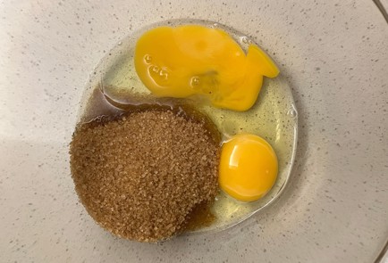 Фото шага рецепта Протеиновые печенья с кокосовой стружкой 189233 шаг 3  