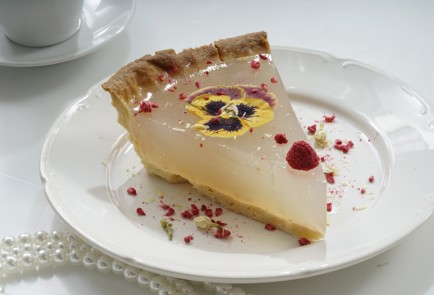 Фото шага рецепта Лимонный тарт с хрустальным желе 173327 шаг 14  