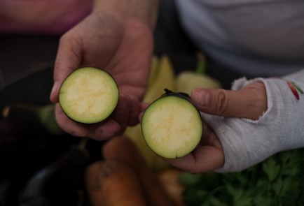 Фото шага рецепта Пряная икра из баклажанов 138537 шаг 1  