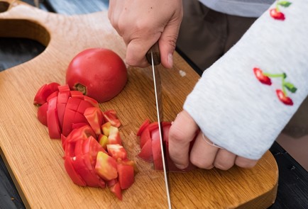 Фото шага рецепта Пряная икра из баклажанов 138537 шаг 2  